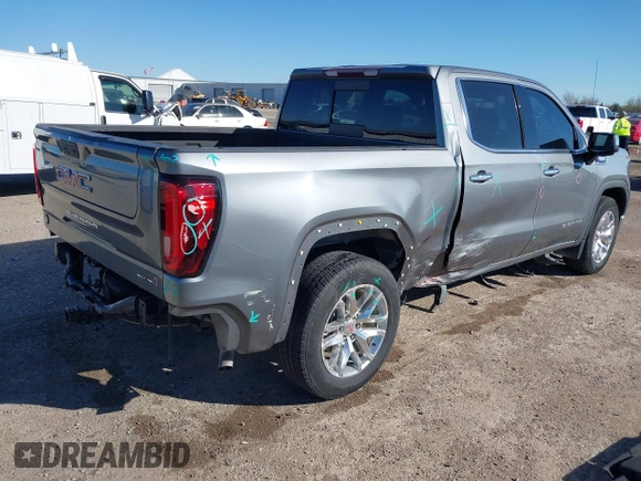 ✅ 2020 GMC Sierra 1500 SLT • VIN: 3GTP8DED0LG275412 • Lot: 44511033. Wystawiony na IAAI z przebiegiem 57 390 mil. Bezpłatny archiwum sprzedaży aukcyjnych z USA i szczegółowy raport historii pojazdu na DreamBid. Zdjęcie 6.