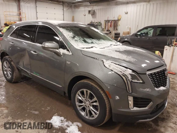 ✅ 2022 Cadillac XT5 AWD Premium Luxury • VIN: 1GYKNDR40NZ128078 • Lot: 44418398. Listed on IAAI with 42,122 mi. Free auction sales archive from the USA and detailed vehicle history report at DreamBid. Image 1.