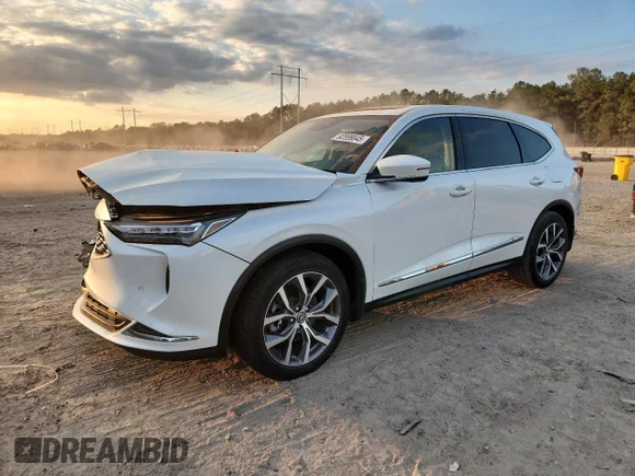 ✅ 2022 Acura MDX Technology • VIN: 5J8YD9H4XNL005927 • Lot: 92899045. Wystawiony na Copart z przebiegiem 44 688 mil. Bezpłatny archiwum sprzedaży aukcyjnych z USA i szczegółowy raport historii pojazdu na DreamBid. Zdjęcie 1.