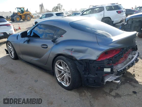 ✅ 2020 Toyota Supra Premium • VIN: WZ1DB4C04LW031432 • Lot: 44356888. Listed on IAAI with 54,203 mi. Free auction sales archive from the USA and detailed vehicle history report at DreamBid. Image 3.