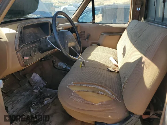 ✅ 1987 Ford F-250 • VIN: 1FTEF26N1HPB45196 • Lot: 66689095. Listed on Copart with 10,032 mi. Free auction sales archive from the USA and detailed vehicle history report at DreamBid. Image 7.