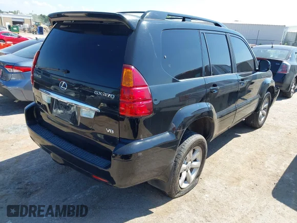✅ 2004 Lexus GX 470 • VIN: JTJBT20X840060152 • Лот: 43024376. Опубліковано раніше на IAAI з пробігом 229 754 миль. Безкоштовний доступ до архіву аукціонних продажів зі США та докладний звіт про історію автомобіля на DreamBid. Зображення 4.