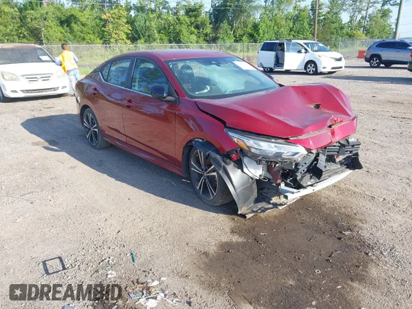 ✅ 2022 Nissan Sentra SR • VIN: 3N1AB8DV3NY294335 • Lot: 45592208. Wystawiony na IAAI z przebiegiem 26 210 mil. Bezpłatny archiwum sprzedaży aukcyjnych z USA i szczegółowy raport historii pojazdu na DreamBid. Zdjęcie 1.