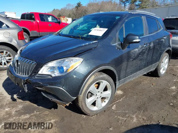 ✅ 2015 Buick Encore • VIN: KL4CJESB8FB202050 • Lot: 41504827. Listed on IAAI with 73,605 mi. Free auction sales archive from the USA and detailed vehicle history report at DreamBid. Image 2.