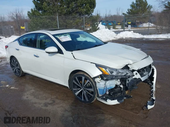 ✅ 2020 Nissan Altima Platinum • VIN: 1N4BL4FW7LC282116 • Лот: 44628669. Опубликован ранее на IAAI с пробегом 35 946 миль. Бесплатный доступ к архиву аукционных продаж из США и подробный отчёт об истории автомобиля на DreamBid. Изображение 1.