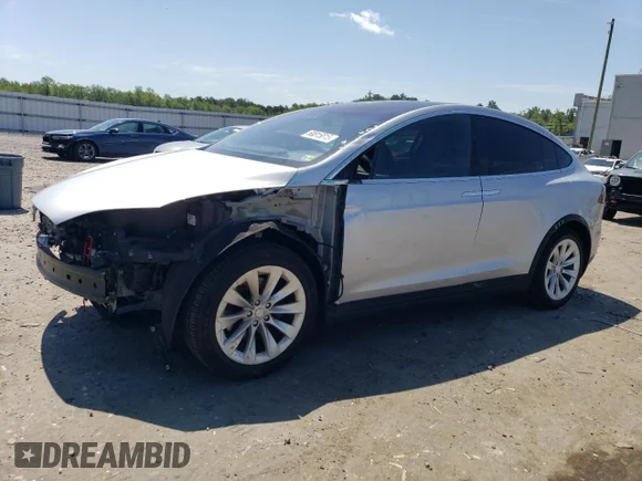 ✅ 2018 Tesla Model X 75D • VIN: 5YJXCAE22JF103977 • Lot: 60815015. Listed on Copart with 78,640 mi. Free auction sales archive from the USA and detailed vehicle history report at DreamBid. Image 1.