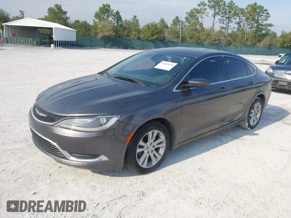 ✅ 2016 Chrysler 200 Limited • VIN: 1C3CCCAB8GN171943 • Lot: 41607628. Wystawiony na IAAI z przebiegiem 199 274 mil. Bezpłatny archiwum sprzedaży aukcyjnych z USA i szczegółowy raport historii pojazdu na DreamBid. Zdjęcie 2.