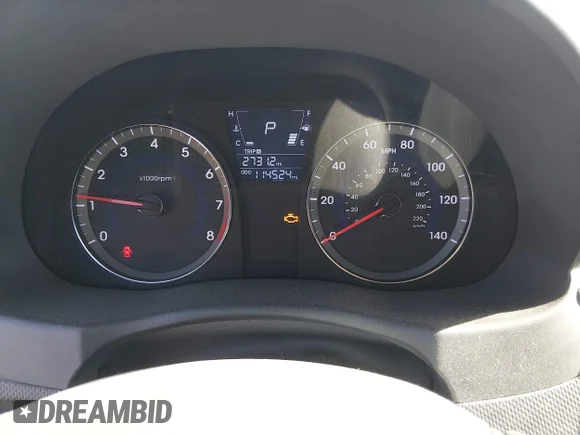 ✅ 2013 Hyundai Accent GLS • VIN: KMHCT4AE6DU294553 • Lot: 44780253. Listed on IAAI with 114,524 mi. Free auction sales archive from the USA and detailed vehicle history report at DreamBid. Image 7.