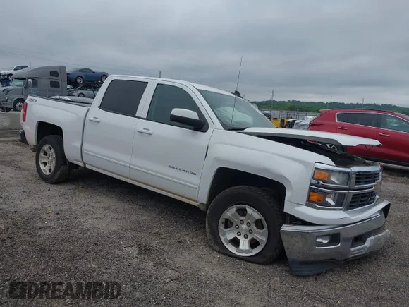 ✅ 2015 Chevrolet Silverado 1500 LT • VIN: 3GCUKREC3FG239095 • Lot: 44909380. Listed on IAAI with 177,593 mi. Free auction sales archive from the USA and detailed vehicle history report at DreamBid. Image 1.
