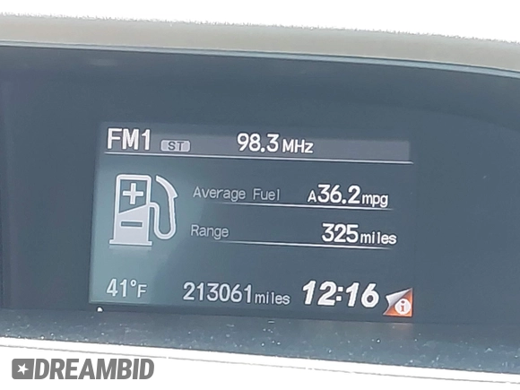 ✅ 2012 Honda Civic • VIN: JHMFB4F25CS004296 • Lot: 44280605. Wystawiony na IAAI z przebiegiem 213 061 mil. Bezpłatny archiwum sprzedaży aukcyjnych z USA i szczegółowy raport historii pojazdu na DreamBid. Zdjęcie 7.