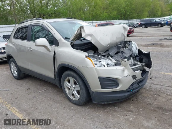 ✅ 2016 Chevrolet Trax LT • VIN: 3GNCJLSB9GL203788 • Lot: 45020929. Wystawiony na IAAI z przebiegiem 114 025 mil. Bezpłatny archiwum sprzedaży aukcyjnych z USA i szczegółowy raport historii pojazdu na DreamBid. Zdjęcie 1.