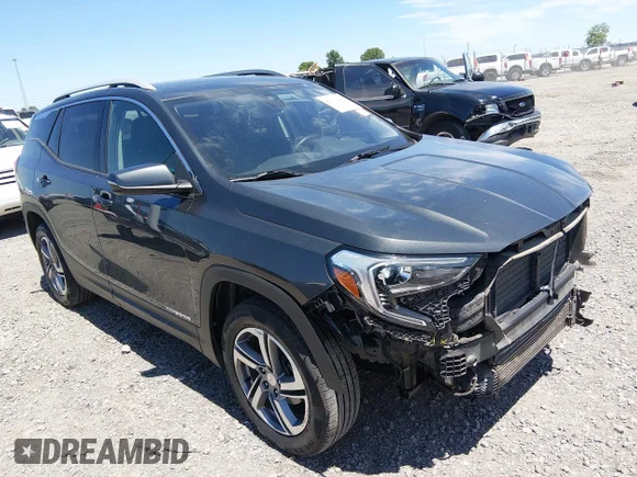 ✅ 2018 GMC Terrain SLT Diesel • VIN: 3GKALWEU8JL222739 • Lot: 45070238. Listed on IAAI with 199,426 mi. Free auction sales archive from the USA and detailed vehicle history report at DreamBid. Image 1.