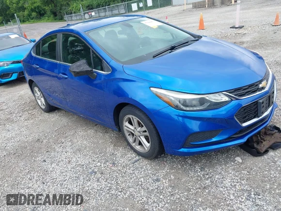 ✅ 2016 Chevrolet Cruze LT • VIN: 1G1BE5SM2G7264368 • Lot: 45448850. Listed on IAAI with 196,564 mi. Free auction sales archive from the USA and detailed vehicle history report at DreamBid. Image 1.