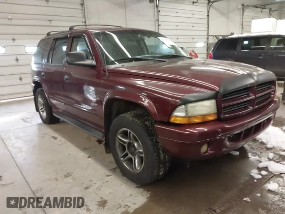 ✅ 2002 Dodge Durango R/T • VIN: 1B8HS78Z02F174669 • Lot: 41541501. Listed on IAAI with 216,204 mi. Free auction sales archive from the USA and detailed vehicle history report at DreamBid. Image 1.