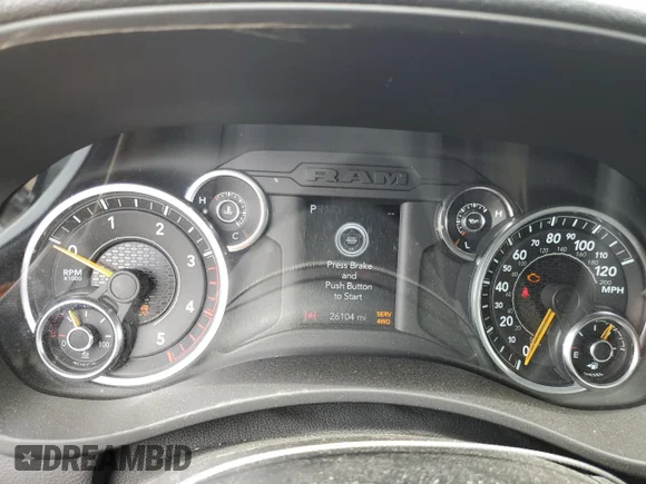 ✅ 2022 Ram 2500 Tradesman • VIN: 3C6UR5HL1NG350878 • Lot: 56746725. Wystawiony na Copart z przebiegiem 26 104 mil. Bezpłatny archiwum sprzedaży aukcyjnych z USA i szczegółowy raport historii pojazdu na DreamBid. Zdjęcie 9.