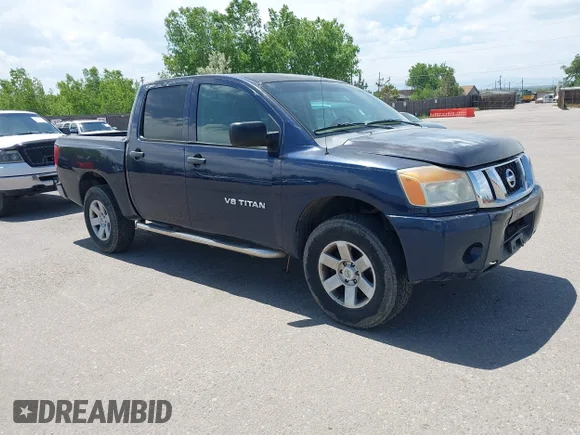 ✅ 2009 Nissan Titan SE • VIN: 1N6AA07CX9N310669 • Лот: 42321669. Опубліковано раніше на IAAI з пробігом 180 790 миль. Безкоштовний доступ до архіву аукціонних продажів зі США та докладний звіт про історію автомобіля на DreamBid. Зображення 1.