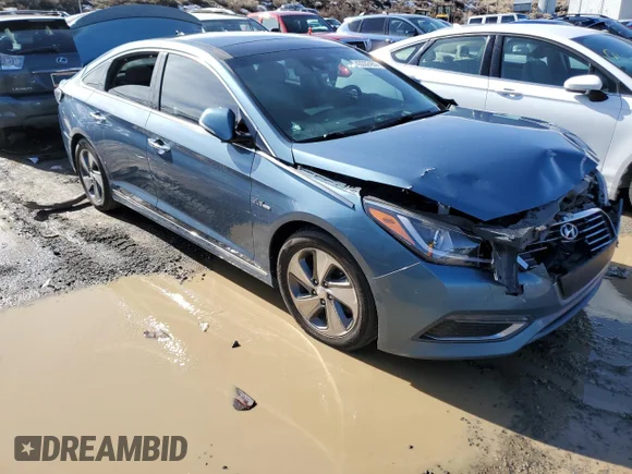 ✅ 2016 Hyundai Sonata Limited • VIN: KMHE34L12GA009758 • Лот: 43332453. Опубликован ранее на Copart с пробегом Не указан. Бесплатный доступ к архиву аукционных продаж из США и подробный отчёт об истории автомобиля на DreamBid. Изображение 4.