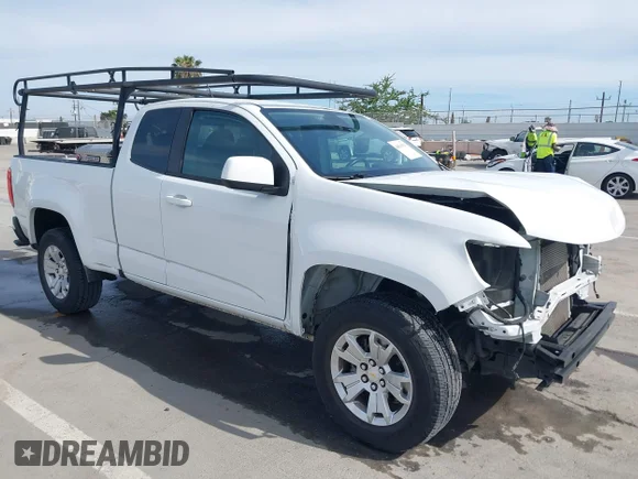 ✅ 2022 Chevrolet Colorado 2WD LT • VIN: 1GCHSCEA0N1270492 • Lot: 44815631. Listed on IAAI with 46,165 mi. Free auction sales archive from the USA and detailed vehicle history report at DreamBid. Image 1.