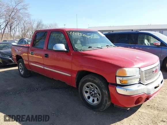 ✅ 2007 GMC Sierra 1500 SL • VIN: 2GTEC13V871128981 • Lot: 44495203. Listed on IAAI with 145,438 mi. Free auction sales archive from the USA and detailed vehicle history report at DreamBid. Image 1.