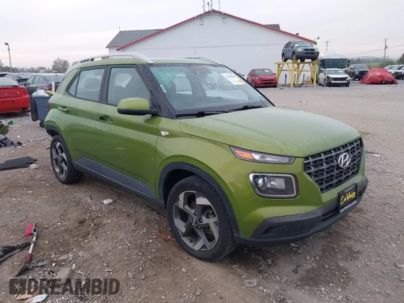 ✅ 2022 Hyundai Venue SEL • VIN: KMHRC8A38NU172150 • Lot: 43286036. Wystawiony na IAAI z przebiegiem 35 293 mil. Bezpłatny archiwum sprzedaży aukcyjnych z USA i szczegółowy raport historii pojazdu na DreamBid. Zdjęcie 1.