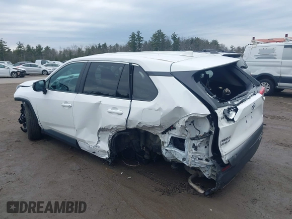 ✅ 2022 Toyota RAV4 LE • VIN: 2T3F1RFV2NC279146 • Lot: 44673391. Wystawiony na IAAI z przebiegiem 34 221 mil. Bezpłatny archiwum sprzedaży aukcyjnych z USA i szczegółowy raport historii pojazdu na DreamBid. Zdjęcie 6.