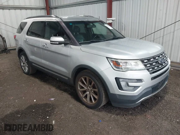 ✅ 2017 Ford Explorer Limited • VIN: 1FM5K7F84HGB81611 • Lot: 45548110. Wystawiony na IAAI z przebiegiem 152 784 mil. Bezpłatny archiwum sprzedaży aukcyjnych z USA i szczegółowy raport historii pojazdu na DreamBid. Zdjęcie 1.