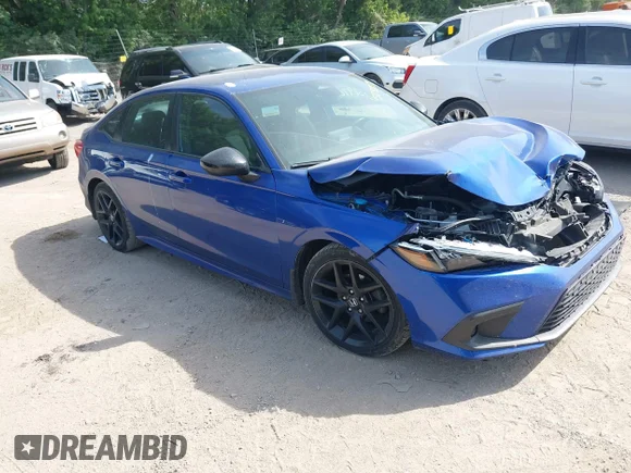 ✅ 2022 Honda Civic Sport • VIN: 2HGFE2F55NH556450 • Лот: 45297219. Опубликован ранее на IAAI с пробегом 183 363 миль. Бесплатный доступ к архиву аукционных продаж из США и подробный отчёт об истории автомобиля на DreamBid. Изображение 1.