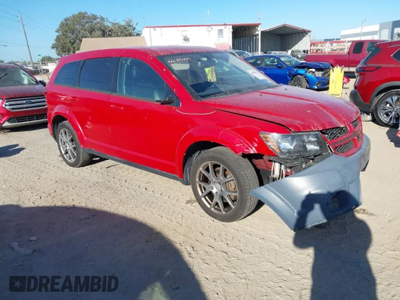 ✅ 2016 Dodge Journey R/T • VIN: 3C4PDDEG4GT141019 • Лот: 43608375. Опубліковано раніше на IAAI з пробігом 137 221 миль. Безкоштовний доступ до архіву аукціонних продажів зі США та докладний звіт про історію автомобіля на DreamBid. Зображення 1.