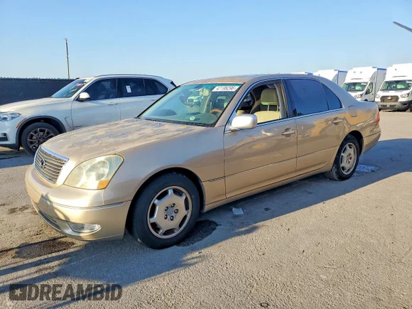 ✅ 2002 Lexus LS 430 • VIN: JTHBN30F020067876 • Лот: 47196296. Опубліковано раніше на Copart з пробігом 118 894 миль. Безкоштовний доступ до архіву аукціонних продажів зі США та докладний звіт про історію автомобіля на DreamBid. Зображення 1.
