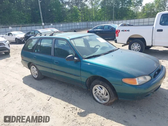 ✅ 1997 Ford Escort • VIN: 1FALP15P7VW107643 • Lot: 42157630. Listed on IAAI with 96,148 mi. Free auction sales archive from the USA and detailed vehicle history report at DreamBid. Image 1.