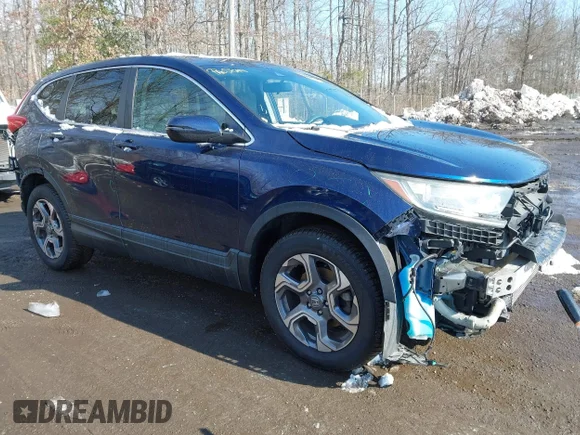 ✅ 2017 Honda CR-V EX • VIN: 2HKRW2H55HH601002 • Лот: 44236014. Опубликован ранее на IAAI с пробегом 90 222 миль. Бесплатный доступ к архиву аукционных продаж из США и подробный отчёт об истории автомобиля на DreamBid. Изображение 1.