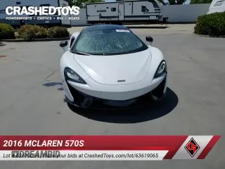 ✅ 2016 McLaren 570S • VIN: SBM13DAA8GW000644 • Lot: 63619065. Wystawiony na Copart z przebiegiem 37 315 mil. Bezpłatny archiwum sprzedaży aukcyjnych z USA i szczegółowy raport historii pojazdu na DreamBid. Zdjęcie 15.