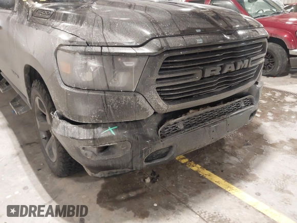 ✅ 2019 Ram 1500 Big Horn • VIN: 1C6SRFFTXKN591275 • Lot: 44180411. Wystawiony na IAAI z przebiegiem 105 613 mil. Bezpłatny archiwum sprzedaży aukcyjnych z USA i szczegółowy raport historii pojazdu na DreamBid. Zdjęcie 6.