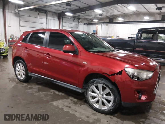 ✅ 2014 Mitsubishi Outlander ES • VIN: 4A4AR3AU4EE004598 • Лот: 45296727. Опубликован ранее на IAAI с пробегом 148 950 миль. Бесплатный доступ к архиву аукционных продаж из США и подробный отчёт об истории автомобиля на DreamBid. Изображение 1.