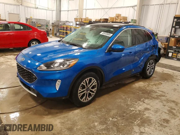 ✅ 2021 Ford Escape SEL • VIN: 1FMCU9H92MUA08247 • Lot: 45449666. Wystawiony na Copart z przebiegiem 69 894 mil. Bezpłatny archiwum sprzedaży aukcyjnych z USA i szczegółowy raport historii pojazdu na DreamBid. Zdjęcie 1.