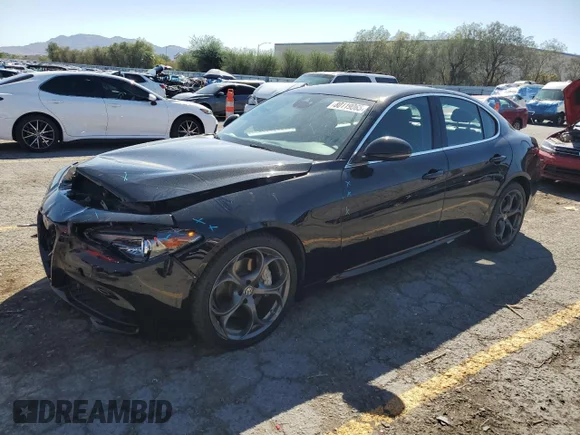 ✅ 2018 Alfa Romeo Giulia Ti Sport • VIN: ZARFAEEN9J7569954 • Lot: 80119065. Listed on Copart with 51,502 mi. Free auction sales archive from the USA and detailed vehicle history report at DreamBid. Image 1.