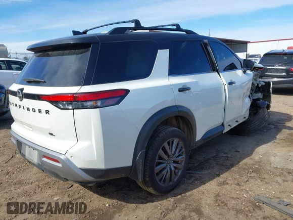 ✅ 2023 Nissan Pathfinder SL • VIN: 5N1DR3CB7PC254508 • Lot: 44261632. Wystawiony na IAAI z przebiegiem 65 453 mil. Bezpłatny archiwum sprzedaży aukcyjnych z USA i szczegółowy raport historii pojazdu na DreamBid. Zdjęcie 4.