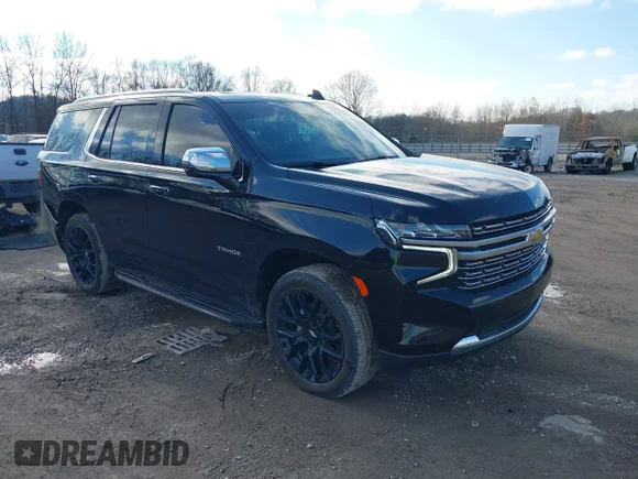 ✅ 2024 Chevrolet Tahoe Premier • VIN: 1GNSKSKD9RR298059 • Лот: 43795119. Опубликован ранее на IAAI с пробегом 37 122 миль. Бесплатный доступ к архиву аукционных продаж из США и подробный отчёт об истории автомобиля на DreamBid. Изображение 1.