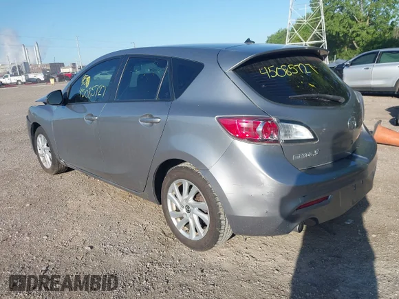 ✅ 2013 Mazda 3 i Touring • VIN: JM1BL1LP5D1739220 • Lot: 45085727. Listed on IAAI with 195,872 mi. Free auction sales archive from the USA and detailed vehicle history report at DreamBid. Image 3.