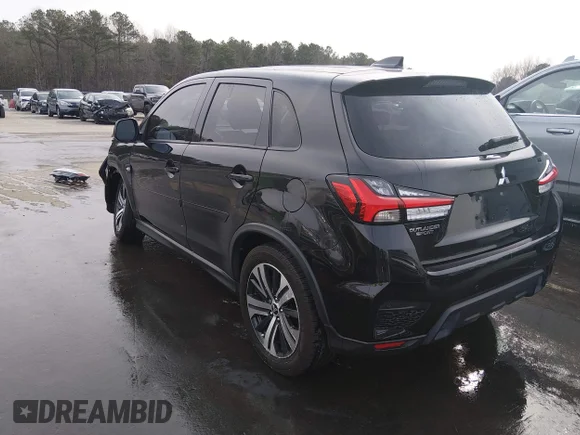 ✅ 2021 Mitsubishi Outlander ES • VIN: JA4APUAUXMU008611 • Lot: 44251521. Listed on IAAI with 111,875 mi. Free auction sales archive from the USA and detailed vehicle history report at DreamBid. Image 3.