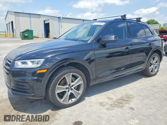 ✅ 2019 Audi Q5 Prestige • VIN: WA1CNAFY1K2019868 • Lot: 56761926. Listed on Copart with 130,232 mi. Free auction sales archive from the USA and detailed vehicle history report at DreamBid. Image 1.