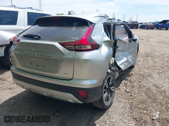 ✅ 2025 Mitsubishi Eclipse Cross SE • VIN: JA4ATWAA9SZ006037 • Лот: 42201541. Опубликован ранее на IAAI с пробегом 1 296 миль. Бесплатный доступ к архиву аукционных продаж из США и подробный отчёт об истории автомобиля на DreamBid. Изображение 4.