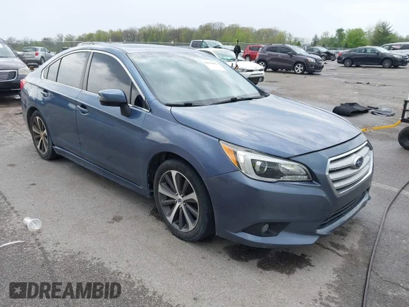 ✅ 2015 Subaru Legacy Limited • VIN: 4S3BNBN62F3044270 • Lot: 44943602. Listed on IAAI with 208,613 mi. Free auction sales archive from the USA and detailed vehicle history report at DreamBid. Image 1.