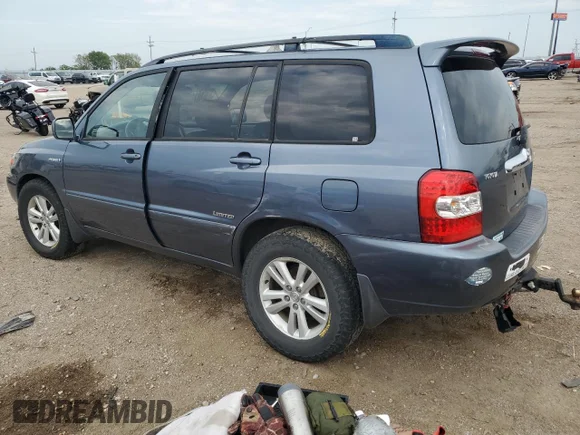 ✅ 2006 Toyota Highlander • VIN: JTEDW21A760011553 • Лот: 67411885. Опубліковано раніше на Copart з пробігом Не вказано. Безкоштовний доступ до архіву аукціонних продажів зі США та докладний звіт про історію автомобіля на DreamBid. Зображення 2.