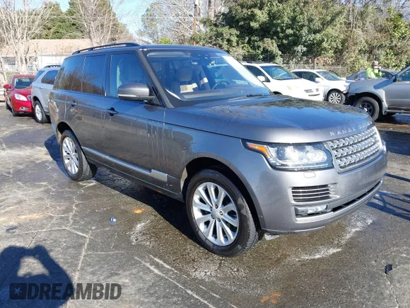 ✅ 2017 Land Rover Range Rover HSE • VIN: SALGS2FK7HA363715 • Лот: 43982390. Опубликован ранее на IAAI с пробегом 135 015 миль. Бесплатный доступ к архиву аукционных продаж из США и подробный отчёт об истории автомобиля на DreamBid. Изображение 1.