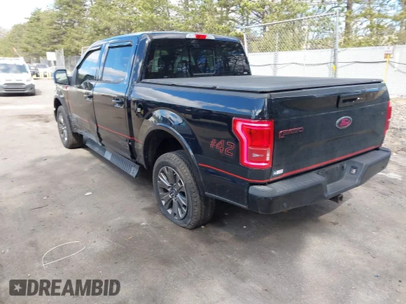✅ 2016 Ford F-150 Lariat • VIN: 1FTEW1EF6GFC02694 • Lot: 44885119. Wystawiony na IAAI z przebiegiem 166 969 mil. Bezpłatny archiwum sprzedaży aukcyjnych z USA i szczegółowy raport historii pojazdu na DreamBid. Zdjęcie 3.
