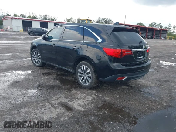 ✅ 2016 Acura MDX Technology • VIN: 5FRYD3H48GB018336 • Lot: 42199502. Wystawiony na IAAI z przebiegiem 101 741 mil. Bezpłatny archiwum sprzedaży aukcyjnych z USA i szczegółowy raport historii pojazdu na DreamBid. Zdjęcie 3.