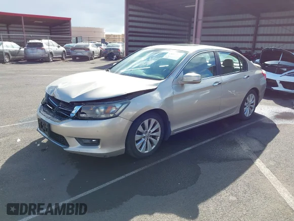 ✅ 2014 Honda Accord EX-L • VIN: 1HGCR2F80EA177517 • Lot: 43667117. Wystawiony na IAAI z przebiegiem 153 874 mil. Bezpłatny archiwum sprzedaży aukcyjnych z USA i szczegółowy raport historii pojazdu na DreamBid. Zdjęcie 2.