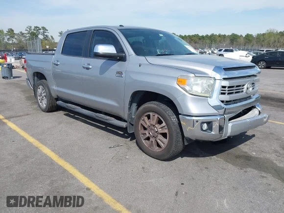✅ 2014 Toyota Tundra 1794 Edition • VIN: 5TFAW5F19EX374203 • Lot: 44578290. Wystawiony na IAAI z przebiegiem 125 389 mil. Bezpłatny archiwum sprzedaży aukcyjnych z USA i szczegółowy raport historii pojazdu na DreamBid. Zdjęcie 1.