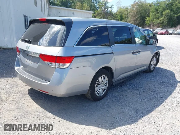 ✅ 2017 Honda Odyssey LX • VIN: 5FNRL5H22HB017462 • Lot: 43184238. Wystawiony na IAAI z przebiegiem 58 152 mil. Bezpłatny archiwum sprzedaży aukcyjnych z USA i szczegółowy raport historii pojazdu na DreamBid. Zdjęcie 4.